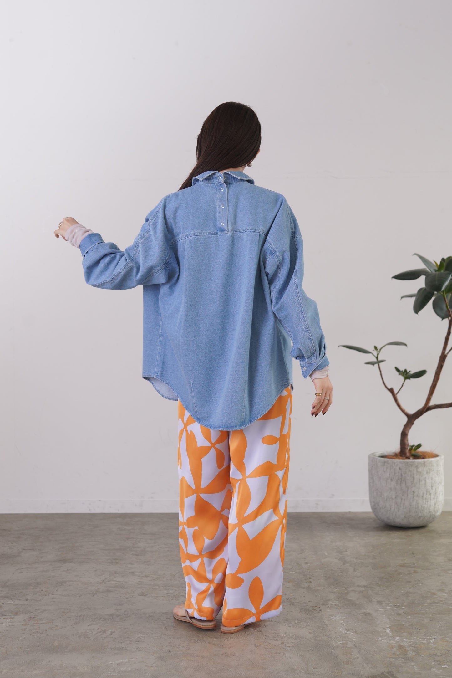 カラーデニムSH　15951