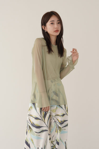 シアーニットトップス　35340