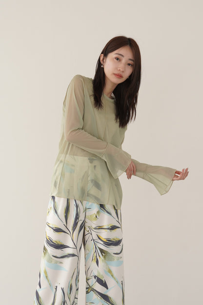 シアーニットトップス　35340