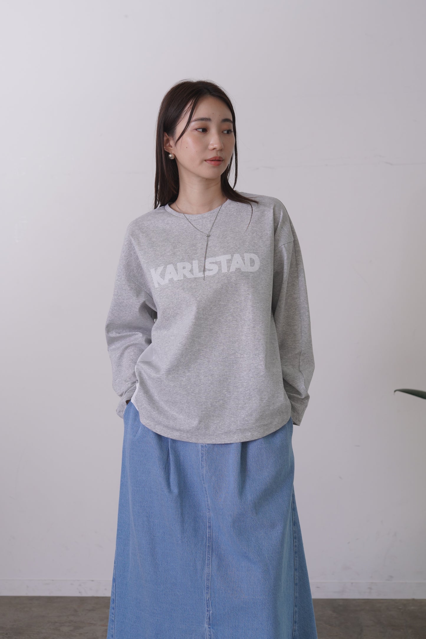 KARLSTAD L/Sカットソー　35589