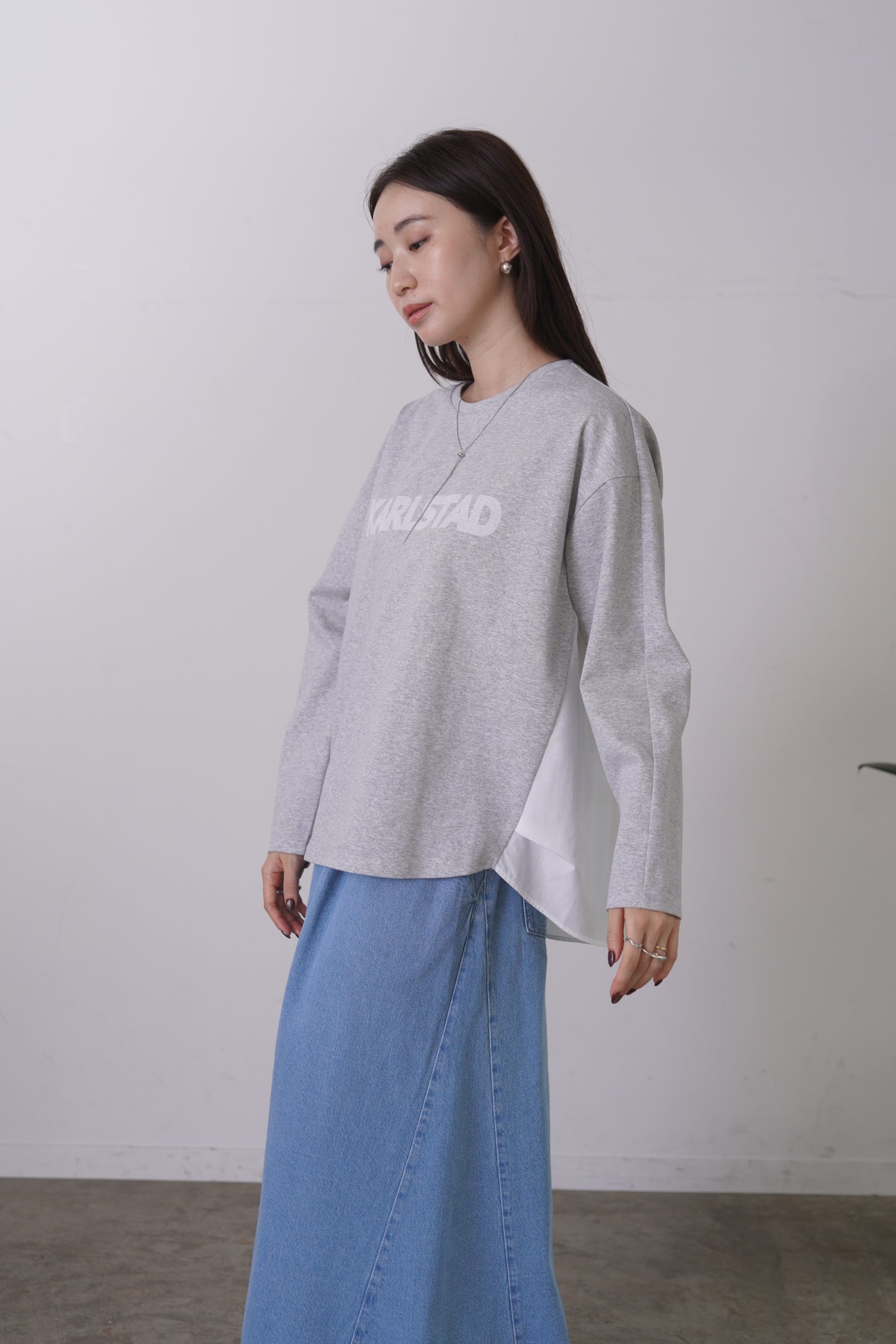 KARLSTAD L/Sカットソー　35589