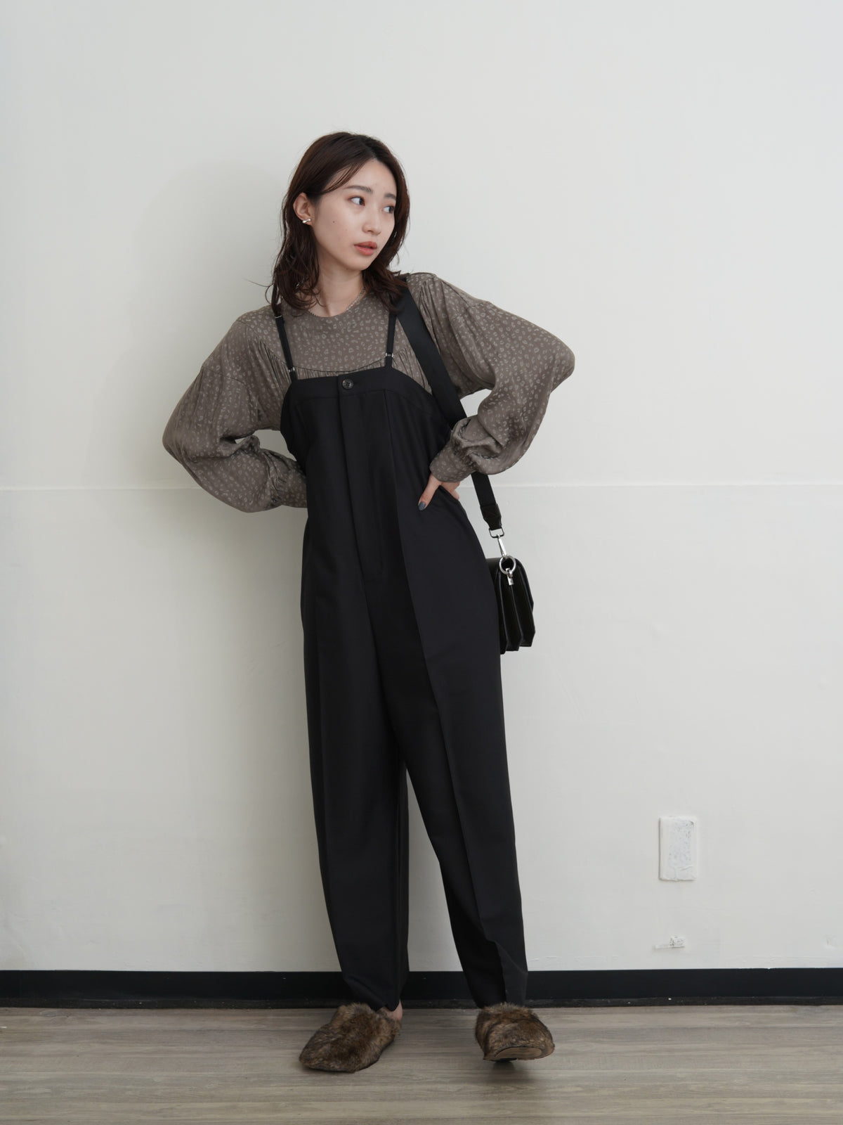 minkchair　ベアトップサロペット　15698