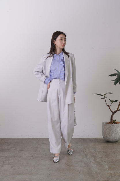 バンドカラーフリルBL　15945