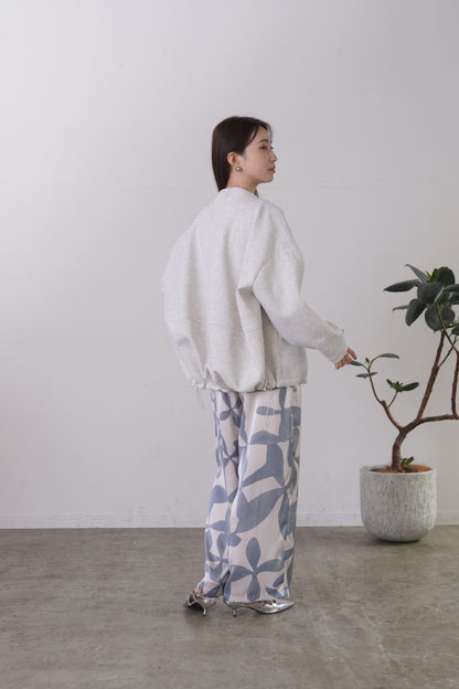 コクーンノーカラーブルゾン　35592