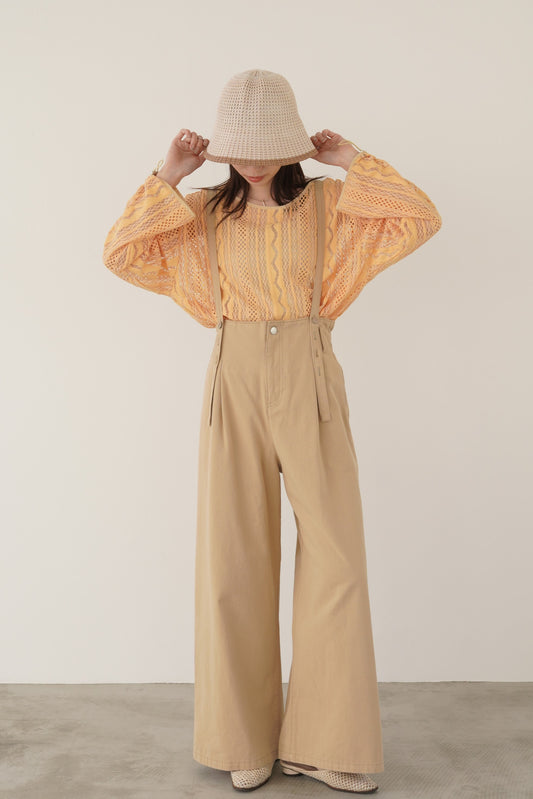 シアーレースブラウス　15733