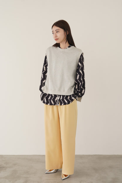 ラメスウェットベスト　35346