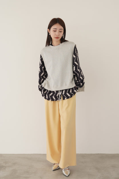 ラメスウェットベスト　35346