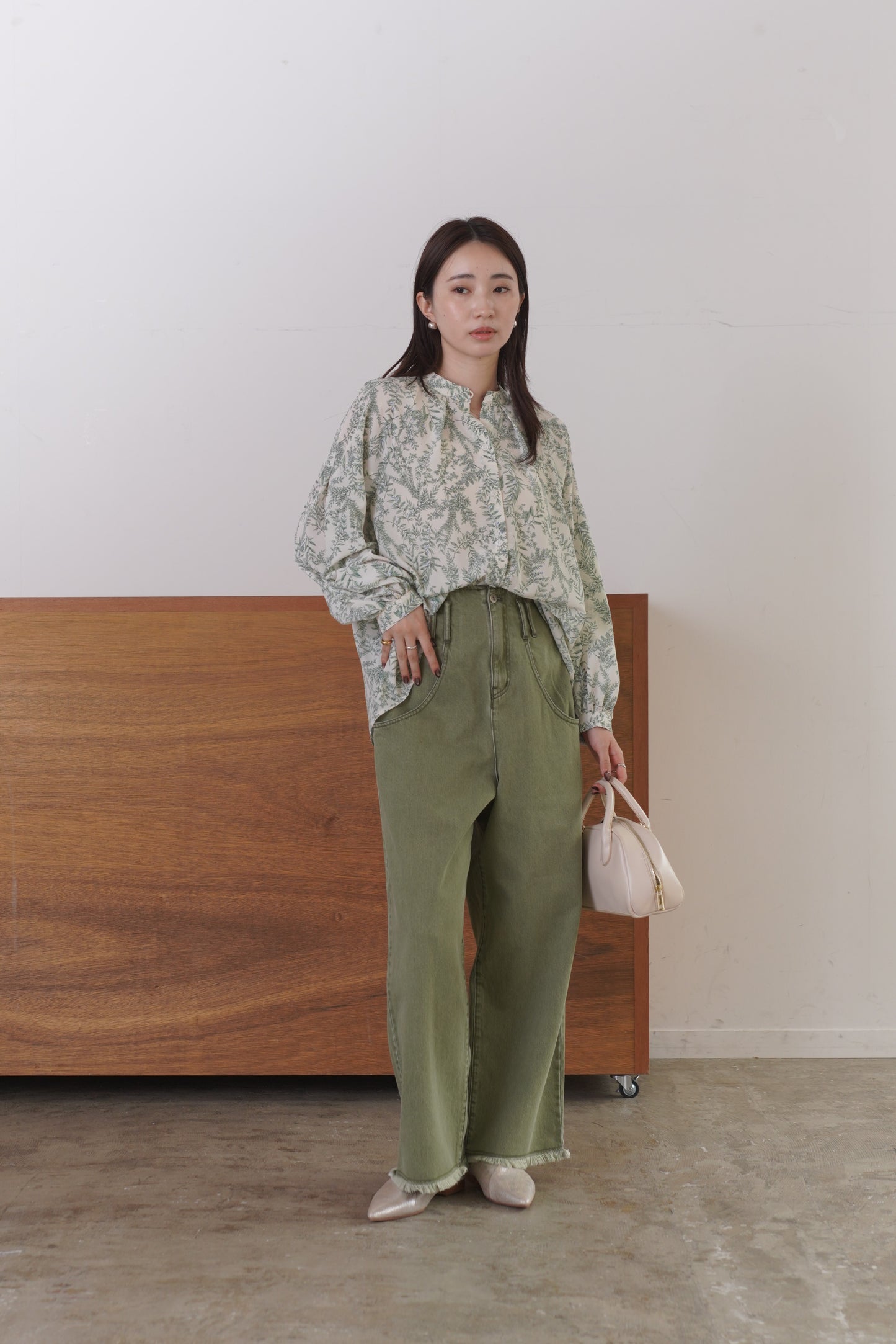 フリンジデニムPT　23192