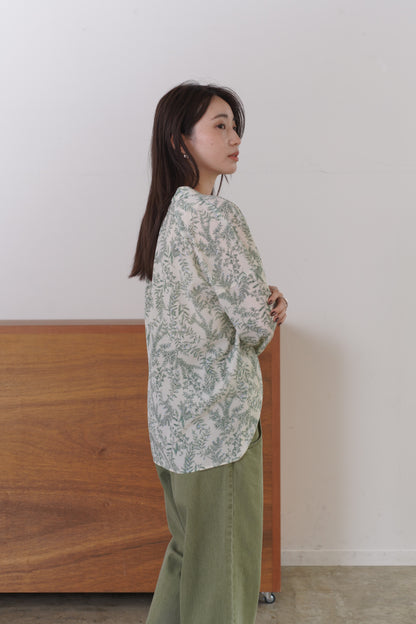 ボタニカルプリントBL 15947