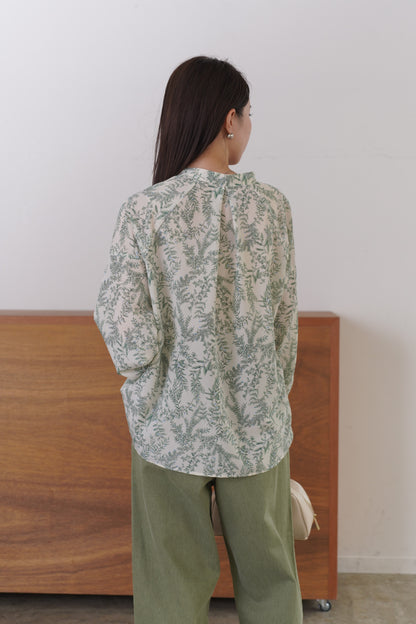 ボタニカルプリントBL 15947