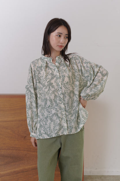 ボタニカルプリントBL 15947