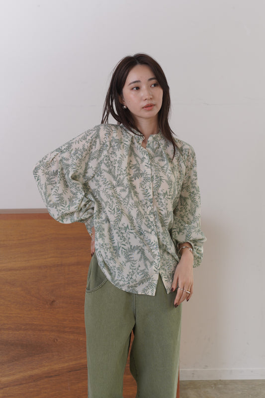 ボタニカルプリントBL 15947