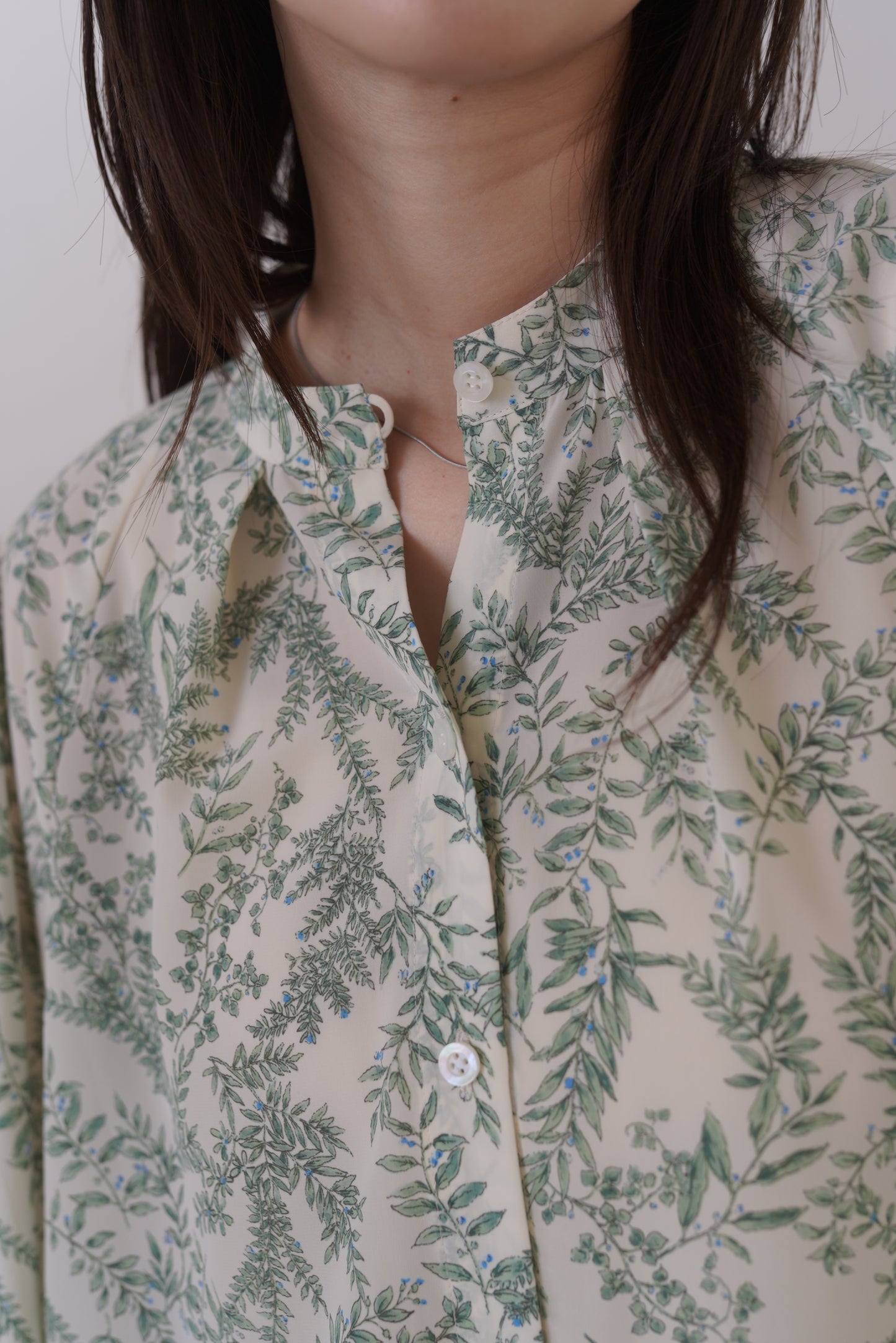 ボタニカルプリントBL 15947