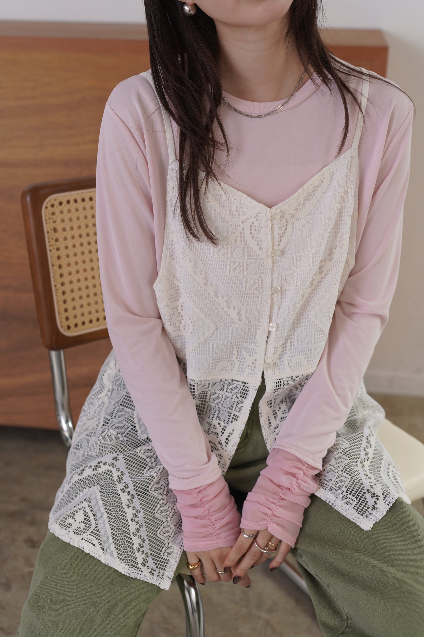 ラッセルレースビスチェ　15949