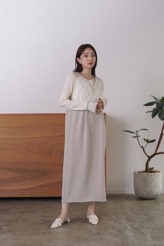 フェザージャガードドッキングワンピース　15956