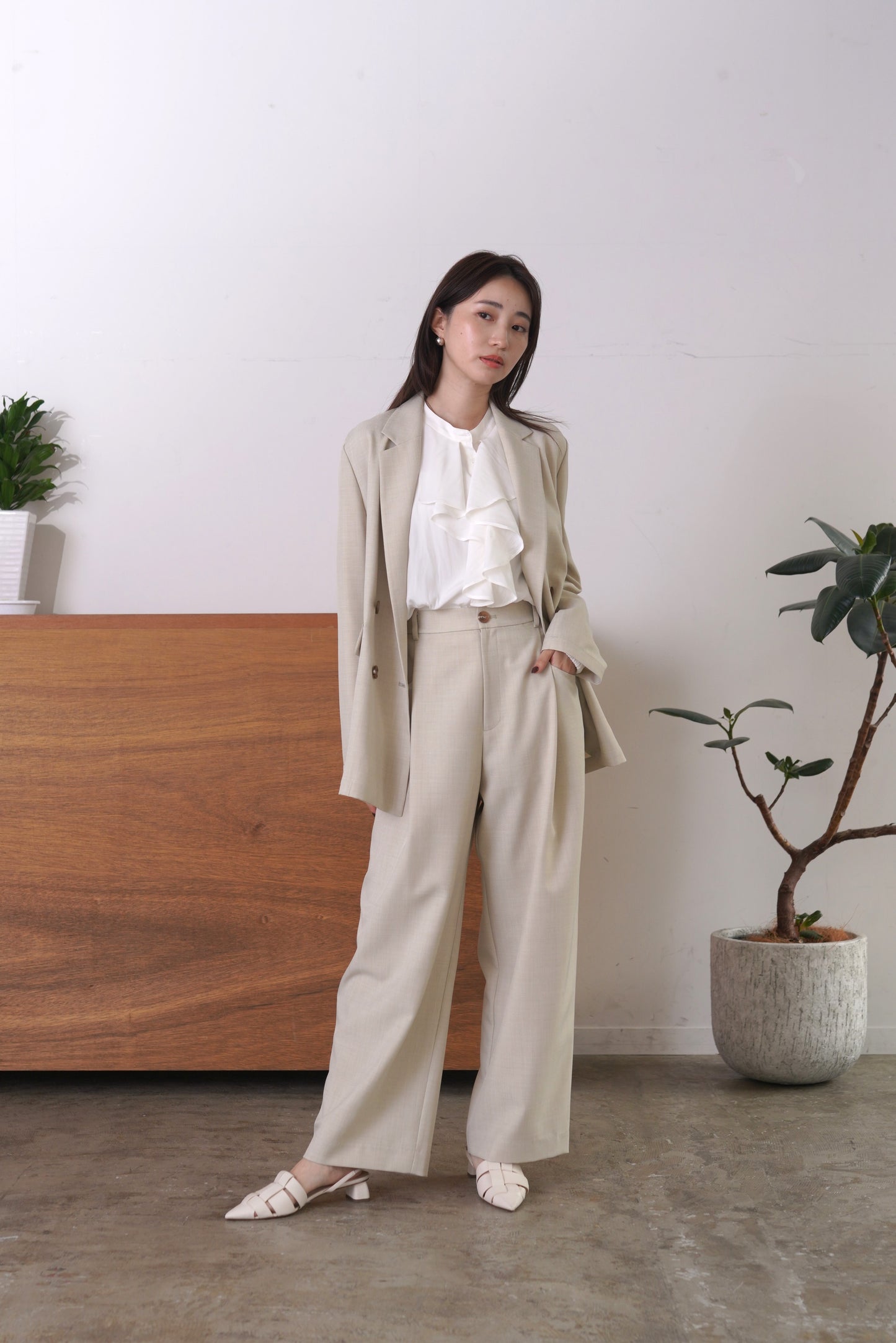 割線フロントフリルBL　15946