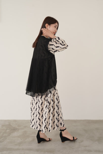 プリーツチュールベスト　15739