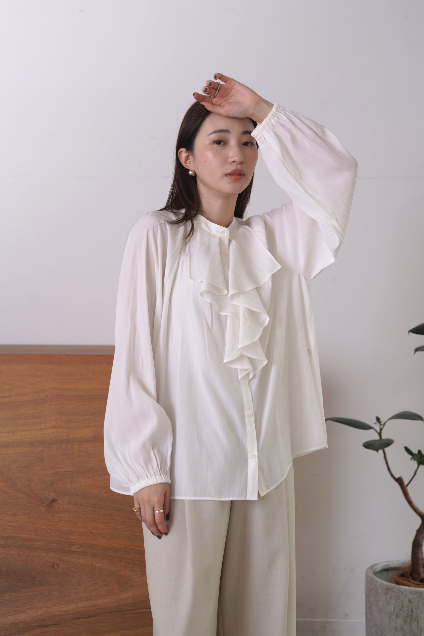 割線フロントフリルBL　15946