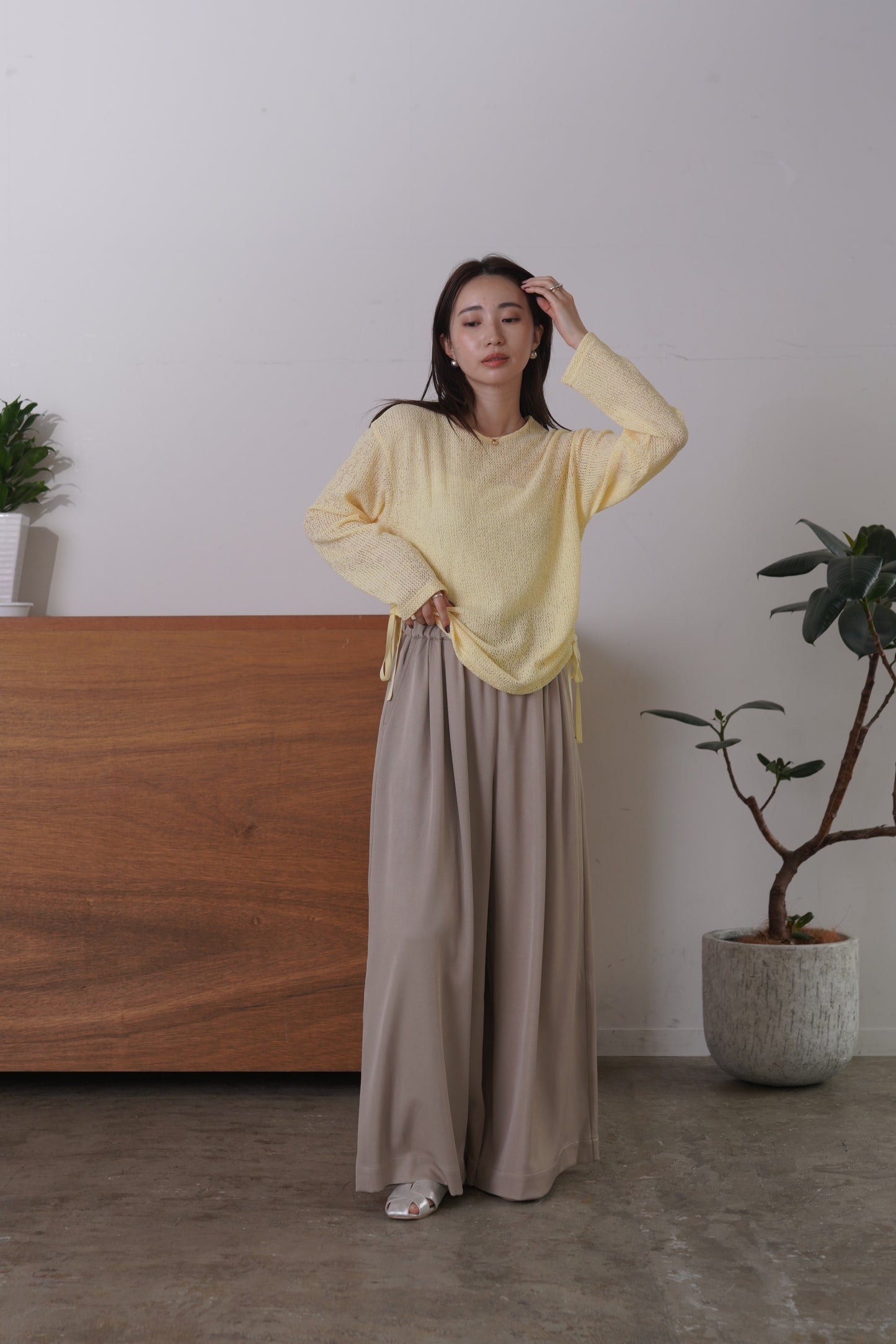 チャームシアーレースP/O　35586