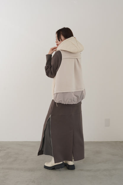 ツイルドッキングニットスカート　23166