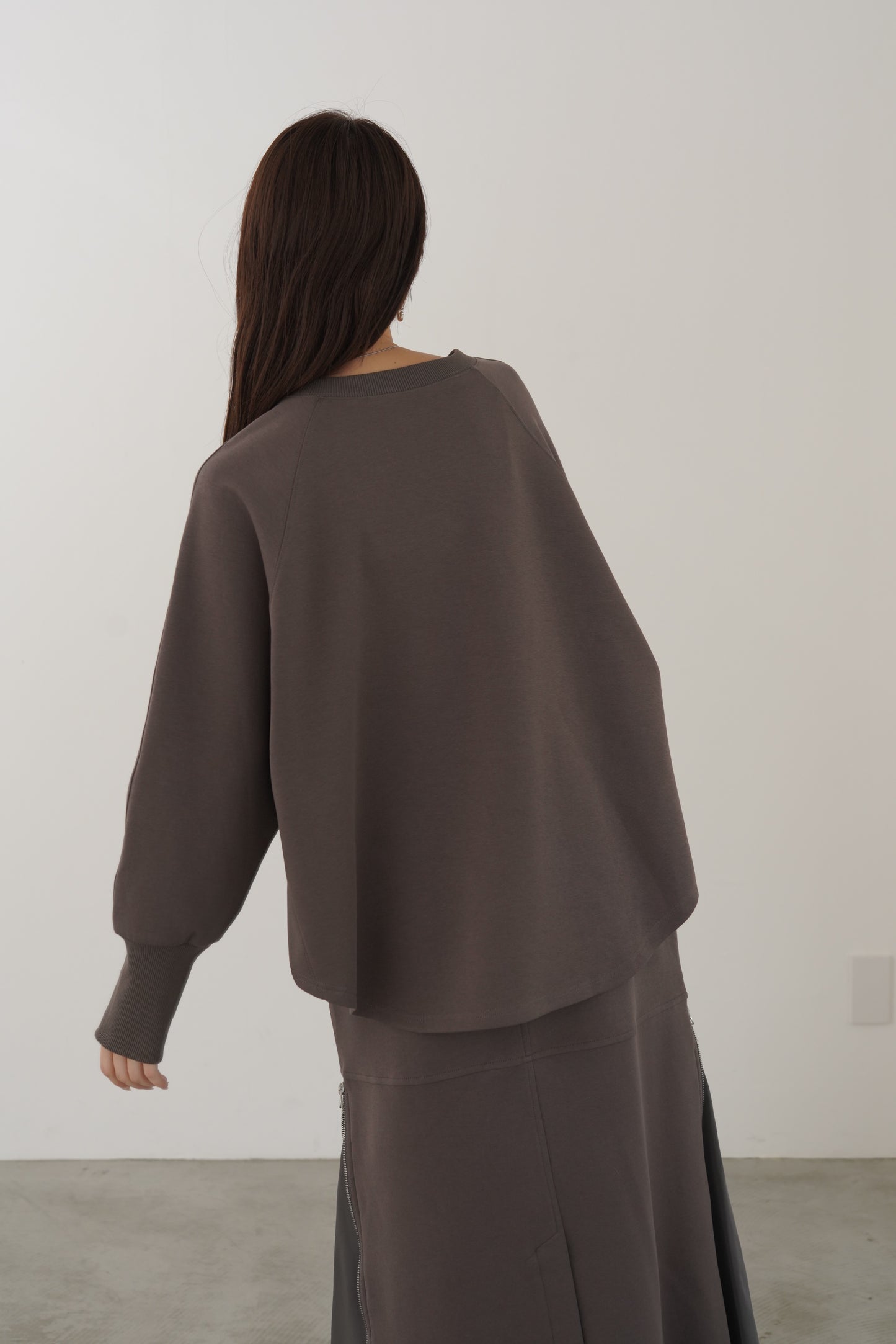 WEEKENDダンボールニットP/O　35547