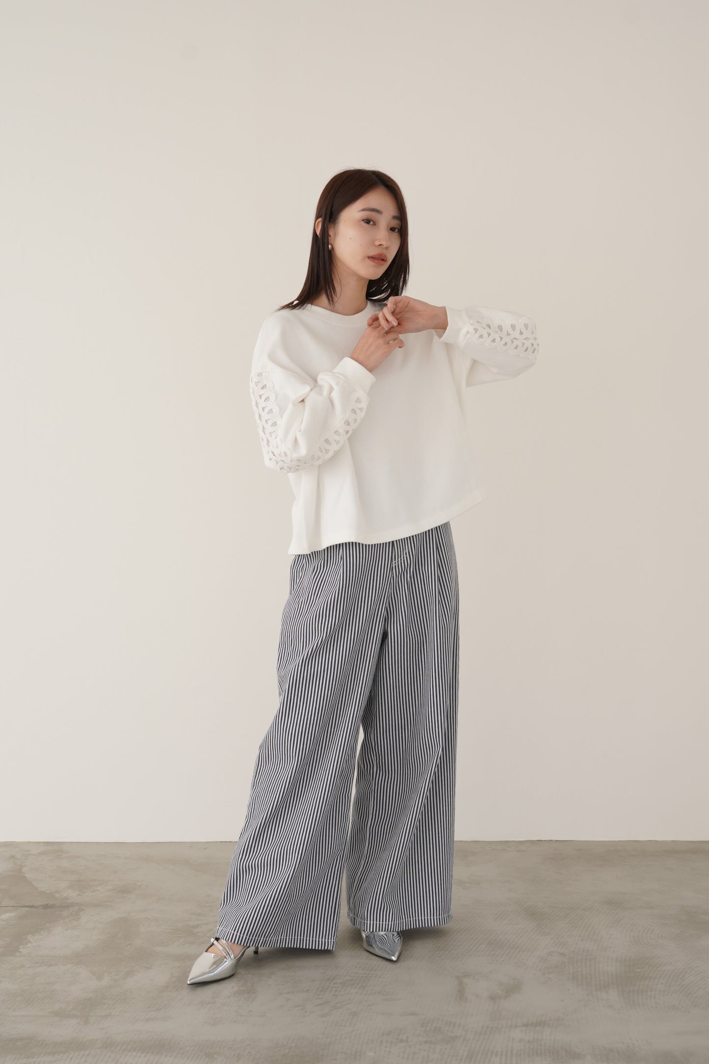 ケミカルレーススウェット　35344