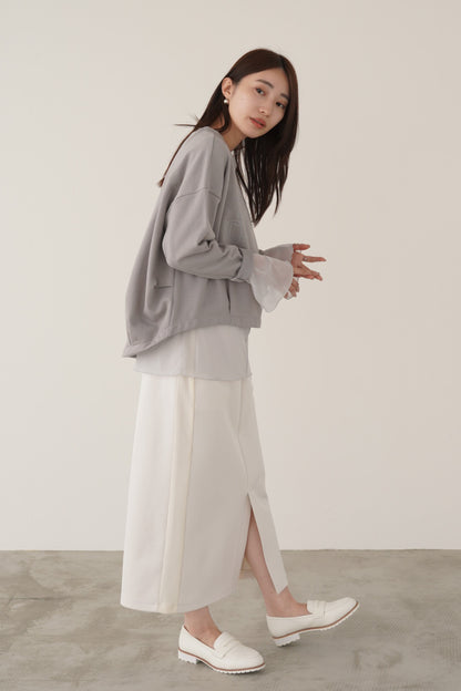 コクーンシルエットロゴスウェット　35345