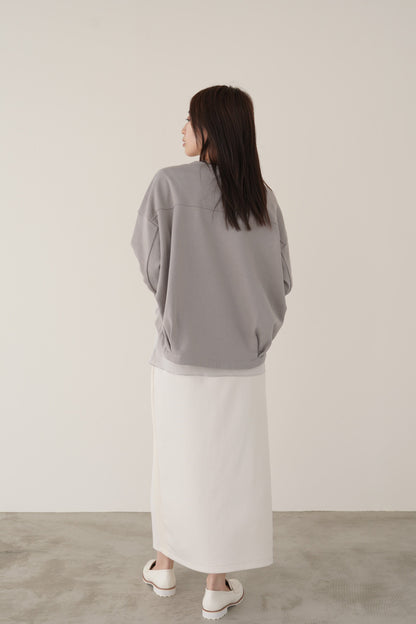 コクーンシルエットロゴスウェット　35345