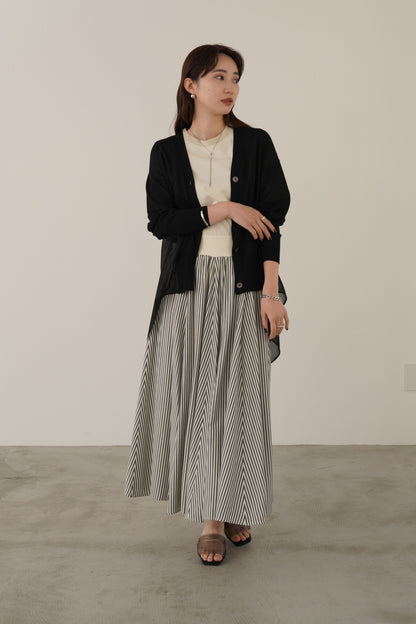 セミロングシフォンカーディガン　35500