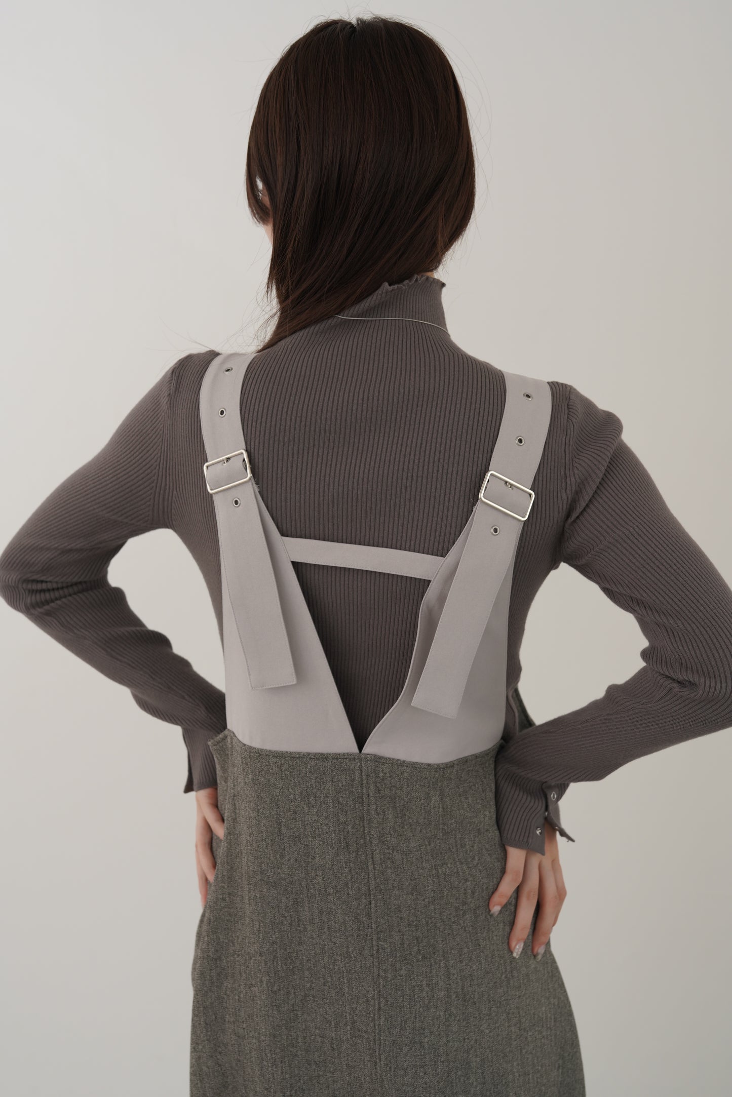 ポリツイードジャンパーSK　15924