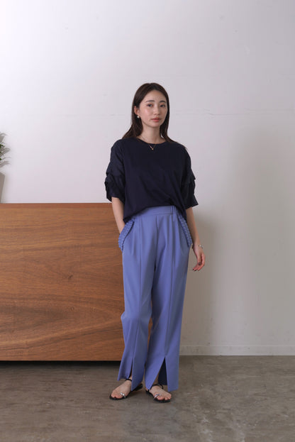 ポケットフリルテーパードPT　23188