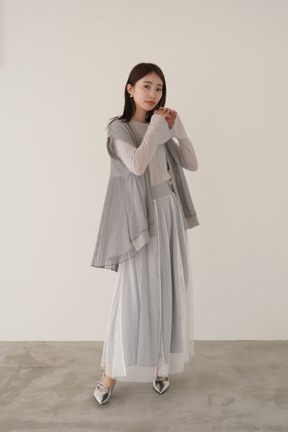 メッシュレーススカート　23037