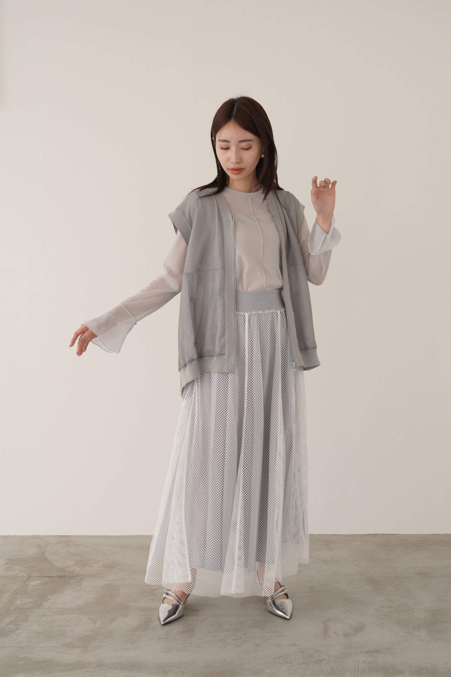 シアーニットトップス　35340