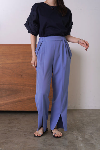 ポケットフリルテーパードPT　23188