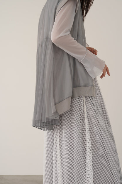 プリーツチュールベスト　15739