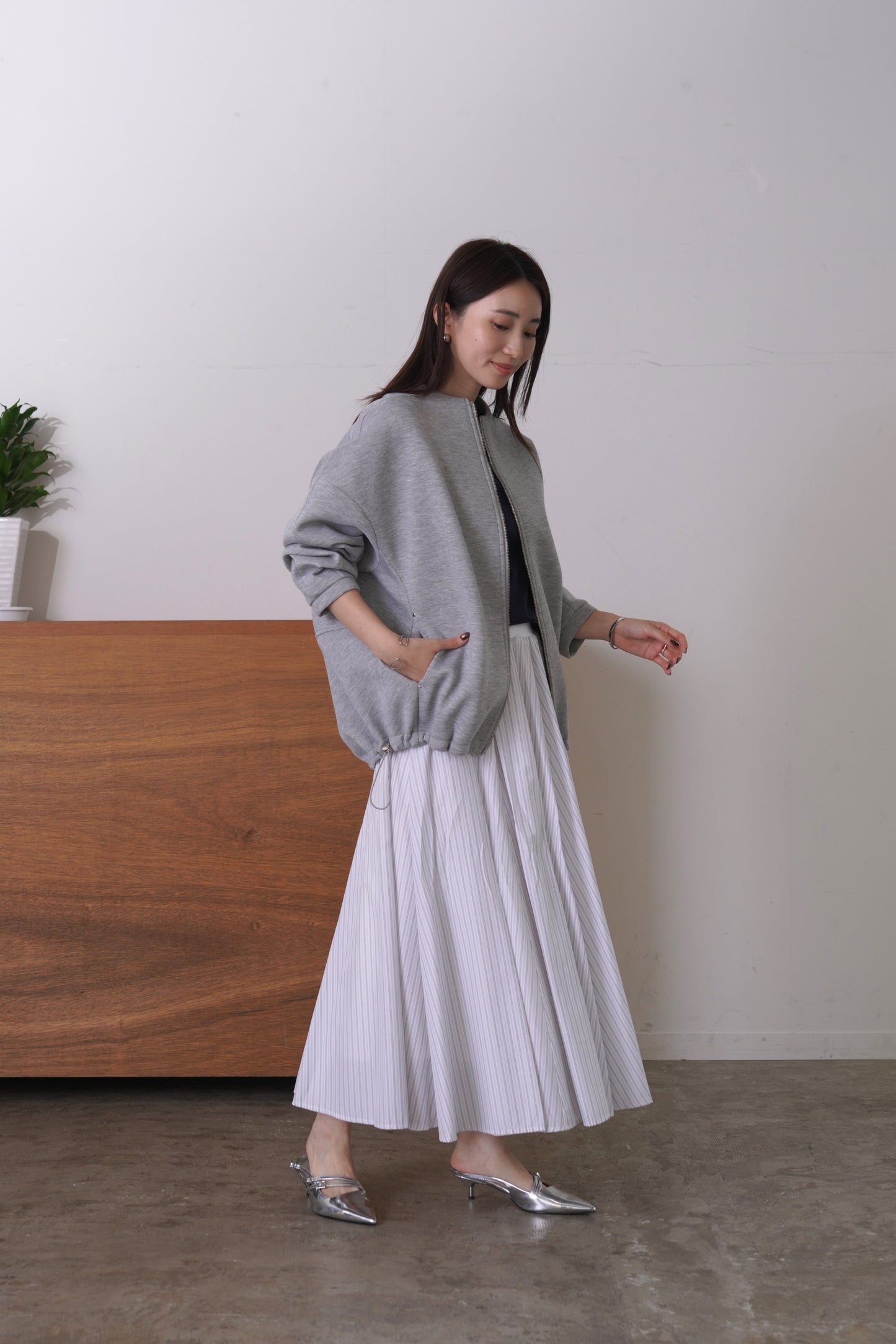 マルチストライプサーキュラーSK　23187