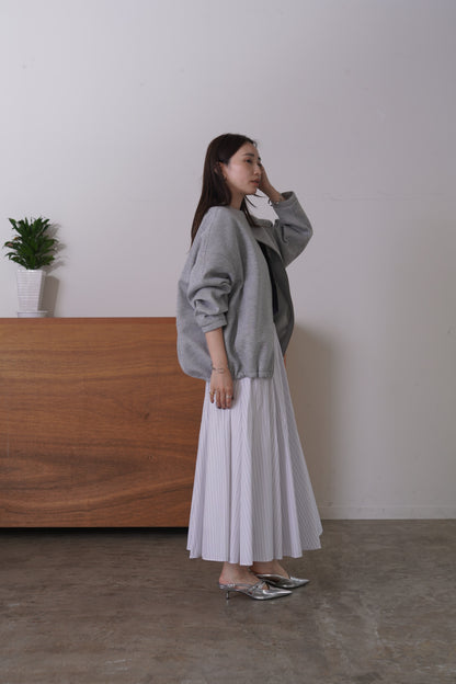 コクーンノーカラーブルゾン　35592