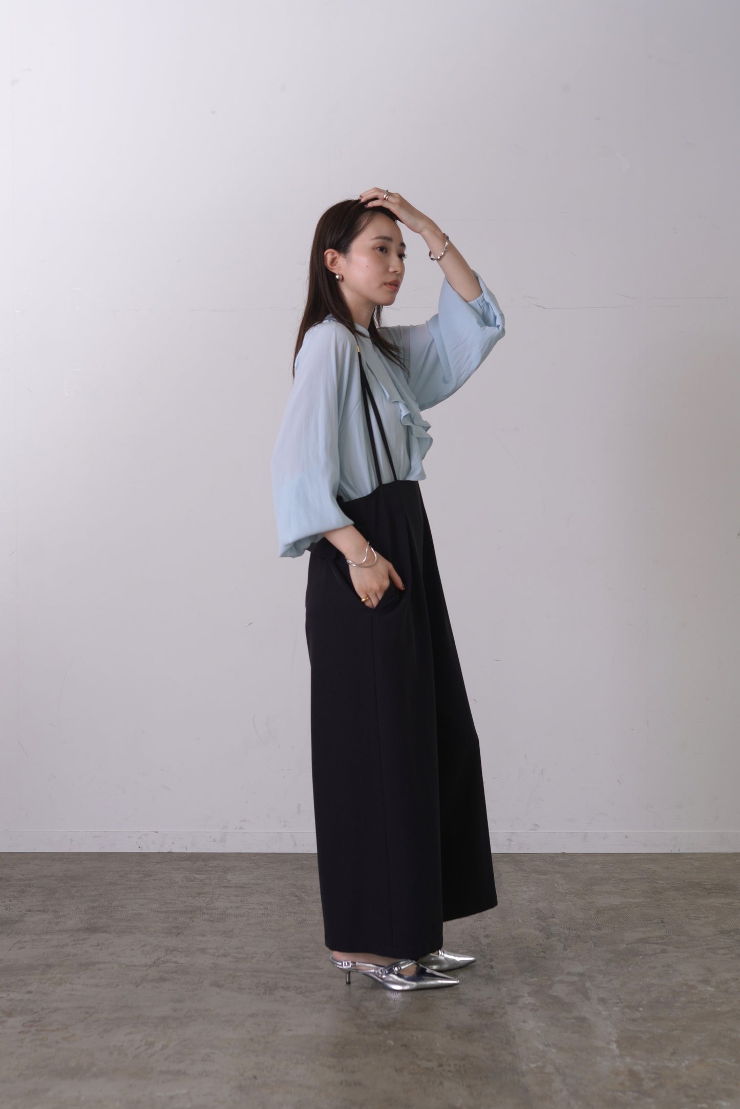 ダブルクロスサロペット　15955