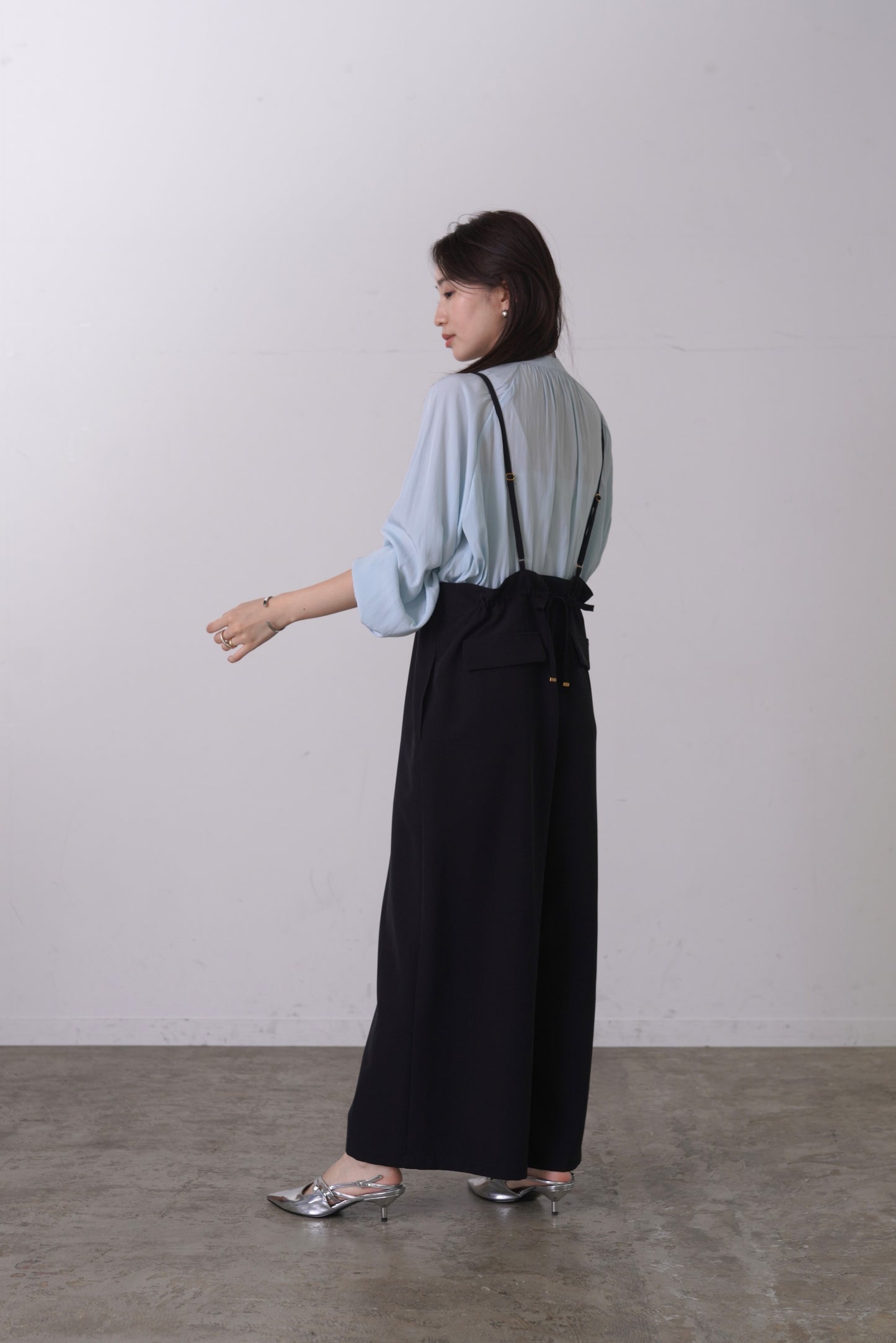 ダブルクロスサロペット　15955