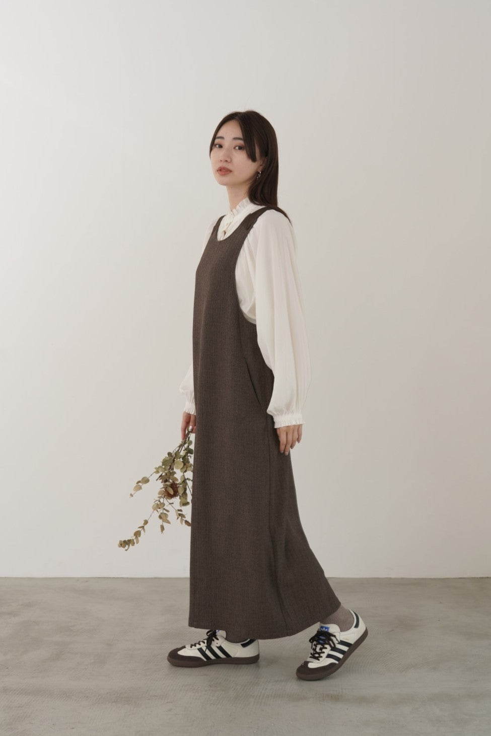 ポリツイードジャンパーSK　15924