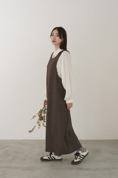 ポリツイードジャンパーSK　15924