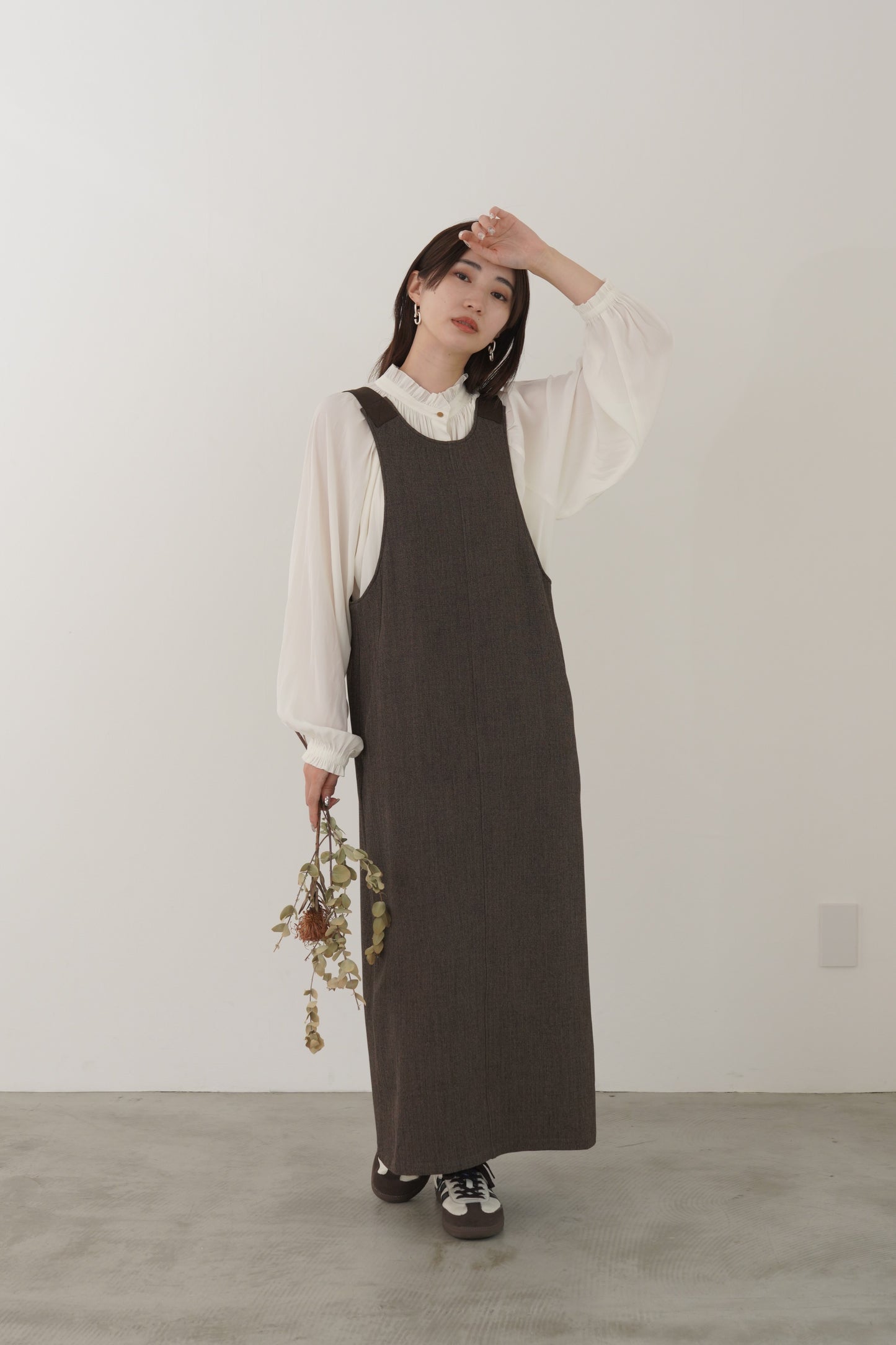 ポリツイードジャンパーSK　15924