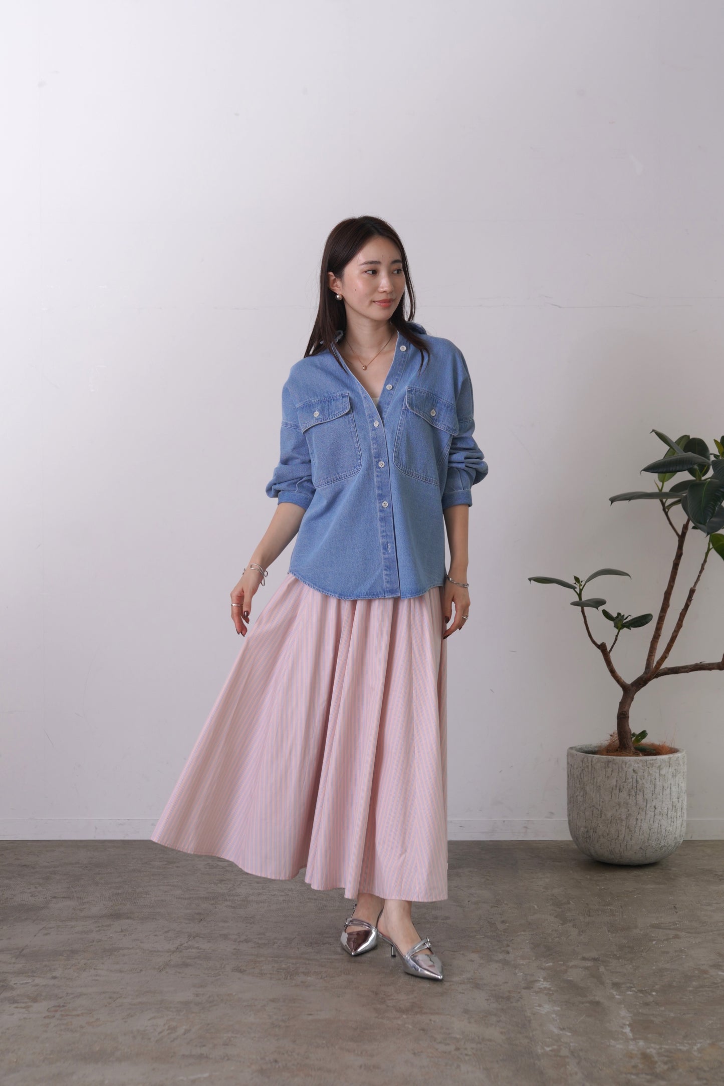 マルチストライプサーキュラーSK　23187