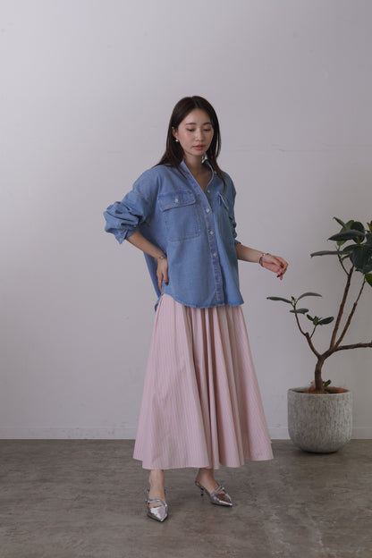 カラーデニムSH　15951