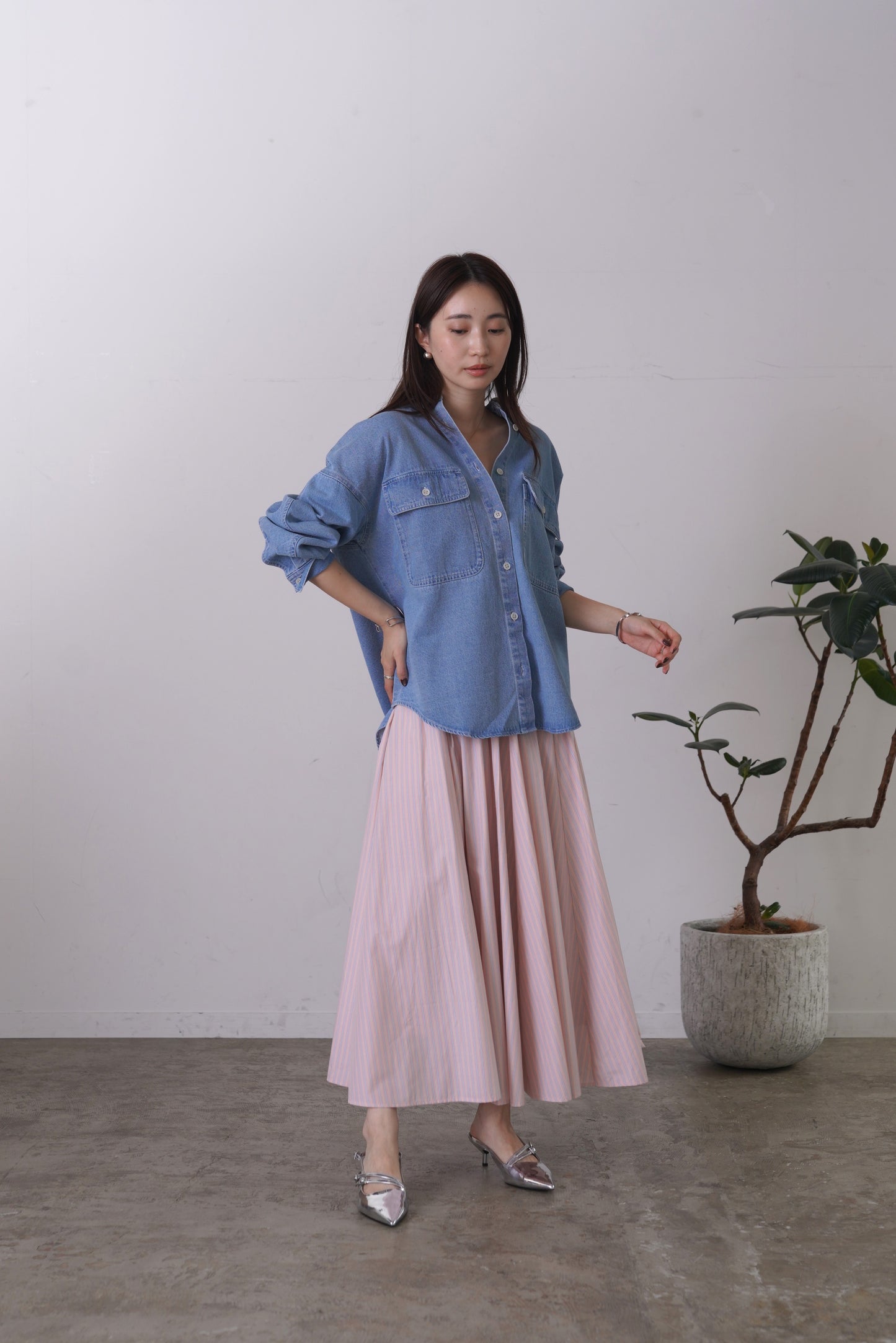 マルチストライプサーキュラーSK　23187