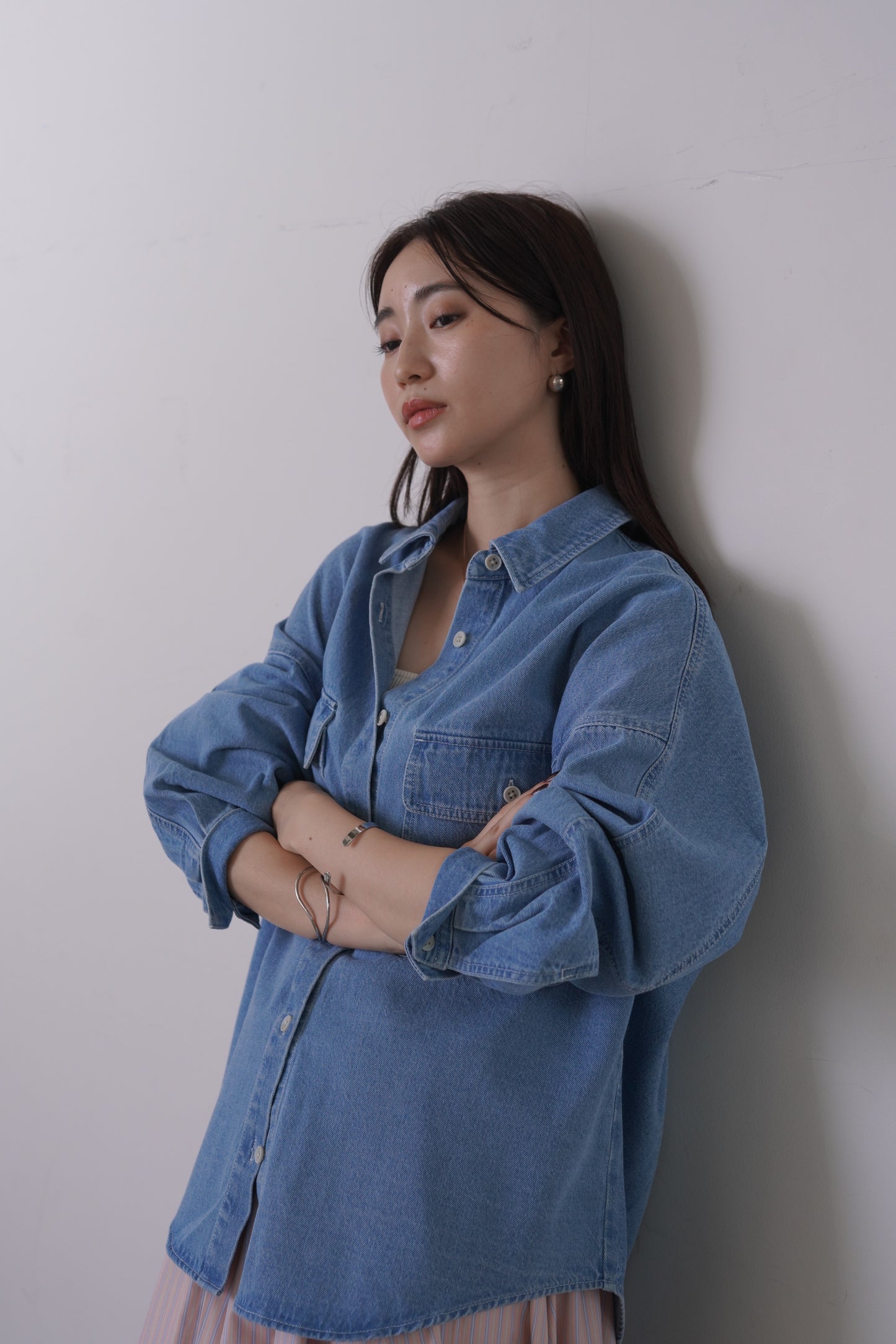 カラーデニムSH　15951