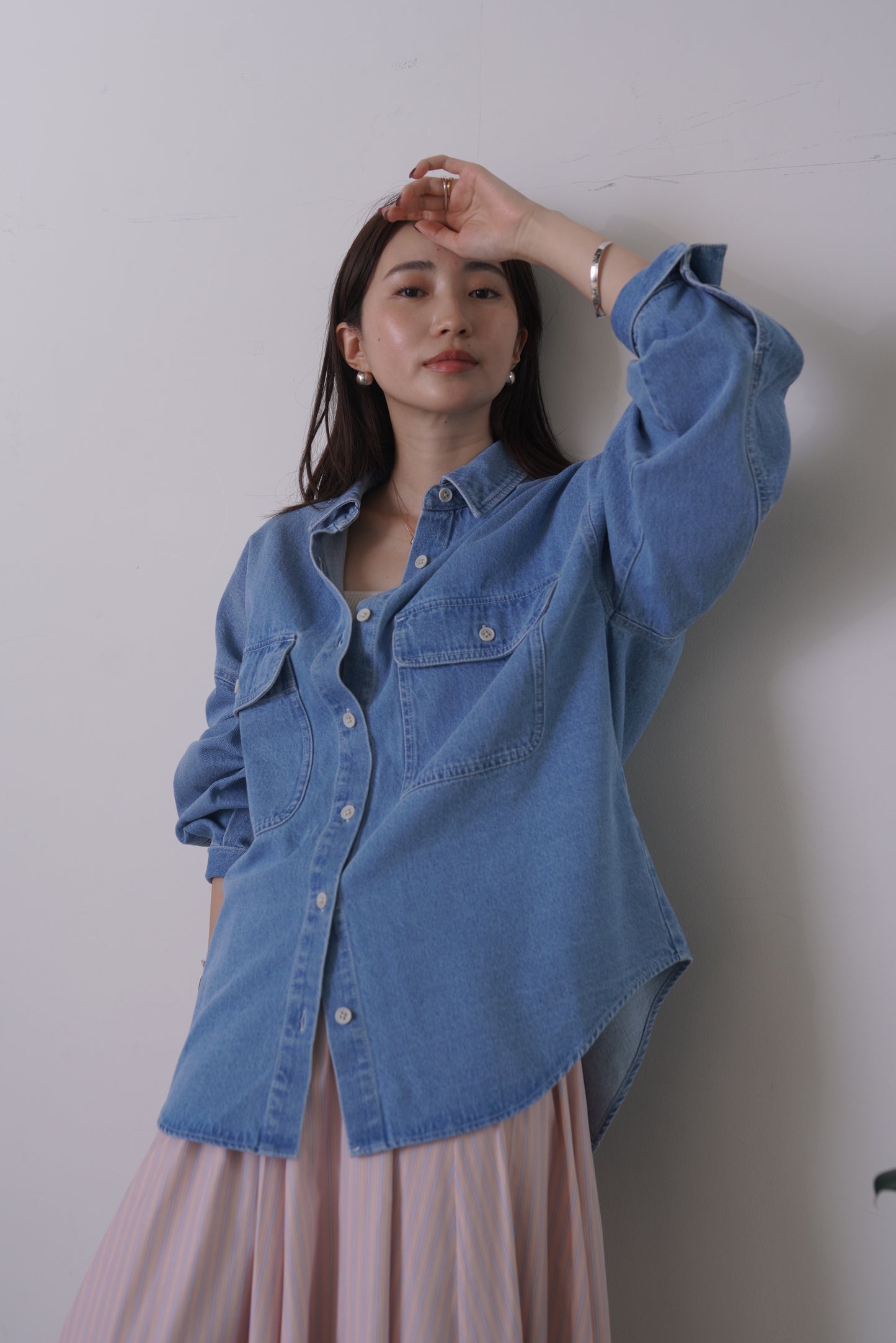 カラーデニムSH　15951