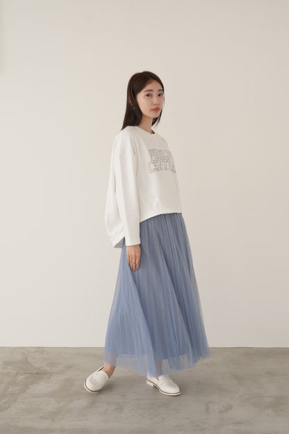 リバーシブルチュールスカート　23036