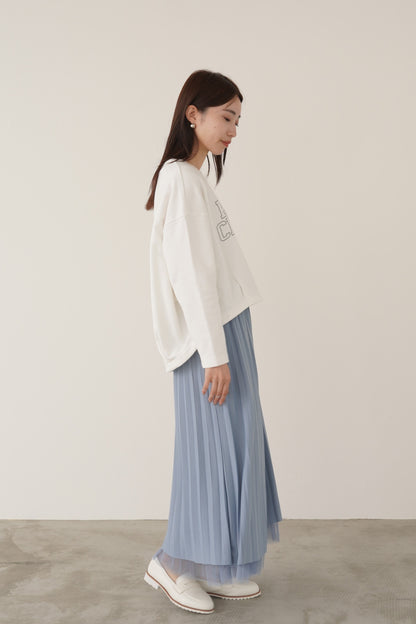 コクーンシルエットロゴスウェット　35345