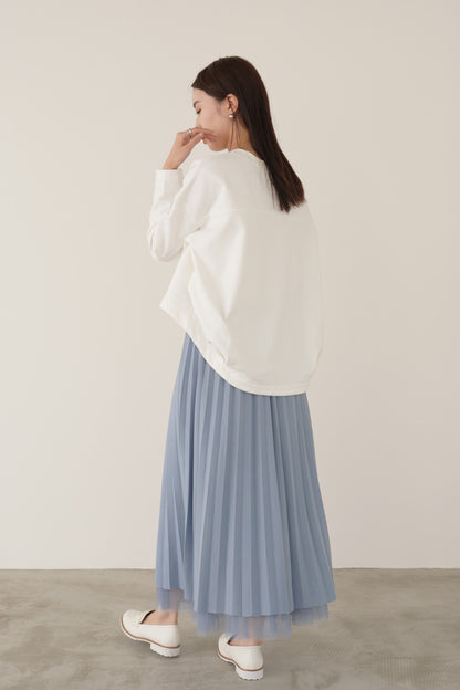 コクーンシルエットロゴスウェット　35345